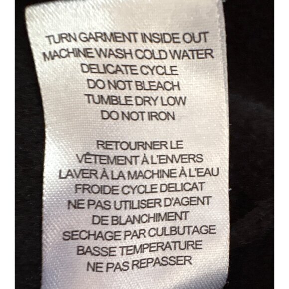 Harry Potter Hoodie Sweatshirt Black XS Hogwarts Crest Hoodie Black Polyester - Picture 8 of 9